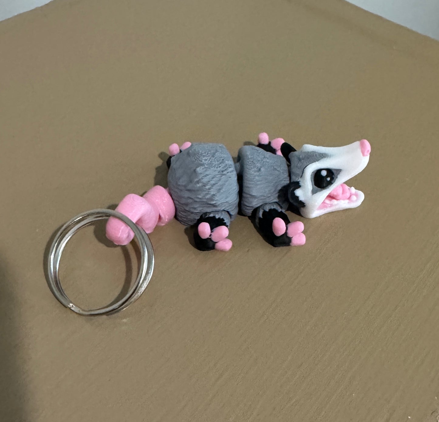 Opossum Key Chain