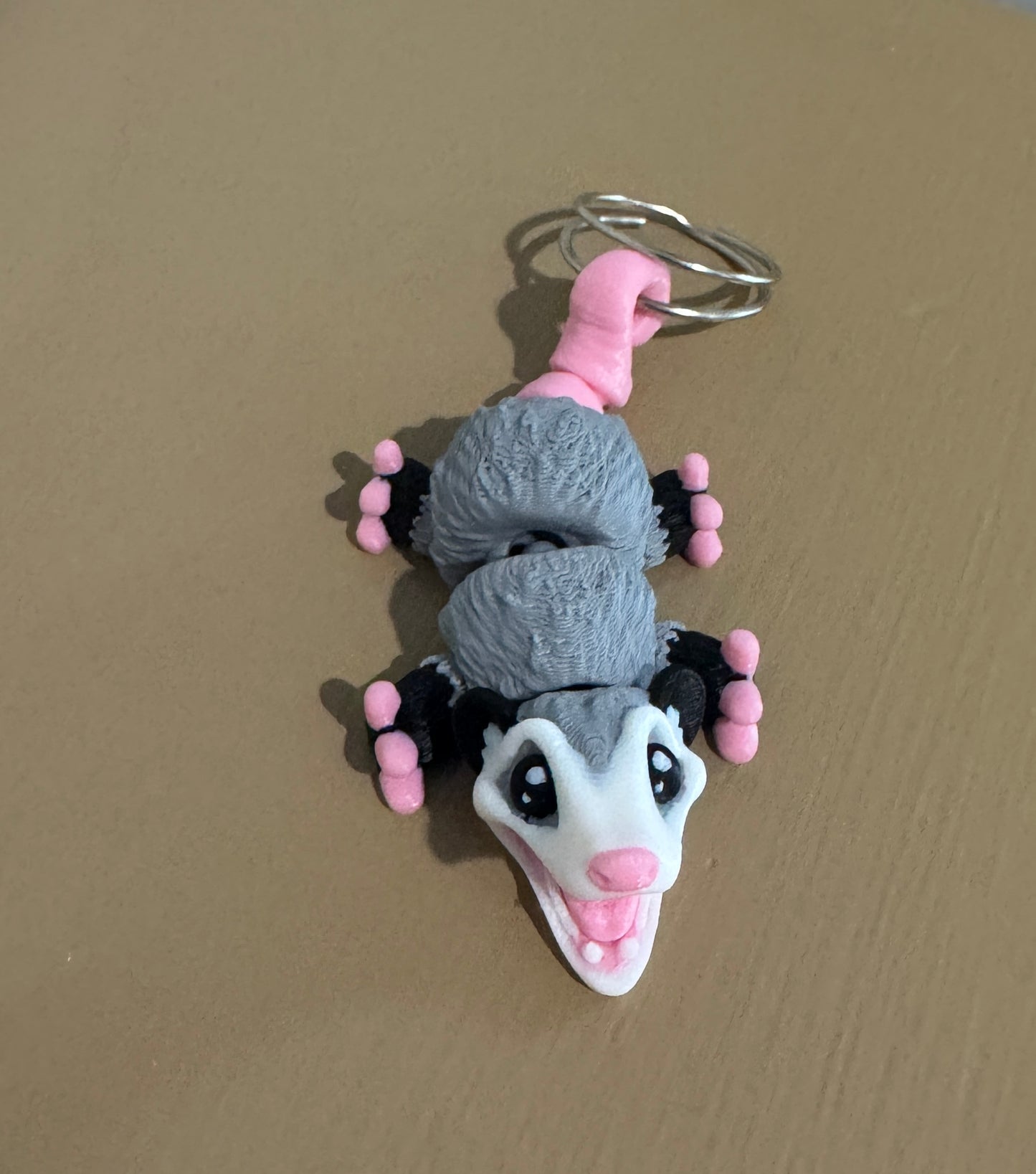 Opossum Key Chain